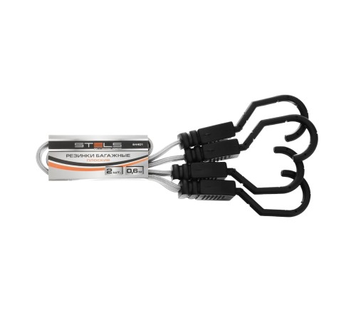 Резинки багажные плоские 600 мм Stels, 2 шт