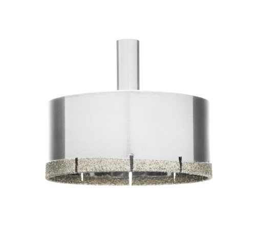 Сверло по стеклу и керамической плитке, 65 х 55 мм, цилиндрический хвостовик Сибртех