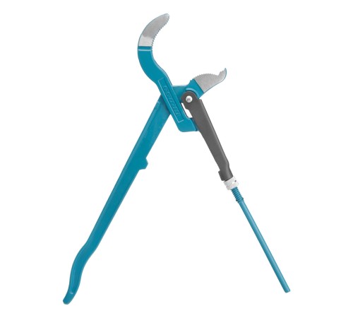 Ключ трубный рычажный 3, №4, цельнокованый, CrV, тип 