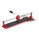 Плиткорез ручной монорельсовый 750 х 14 мм, ходовая каретка,9/4 рег. подшипников, литая станина// MTX