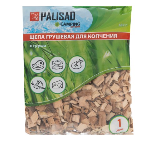 Щепа грушевая для копчения, Camping Palisad