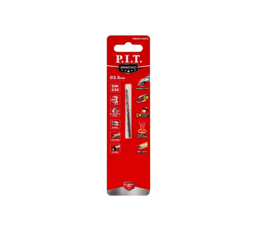 Сверло по металлу самоцентрирующееся P.I.T. DRUA AMED16-0002A