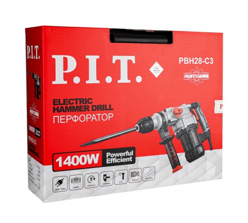 Перфоратор SDS-Plus сетевой P.I.T. PBH28-C3