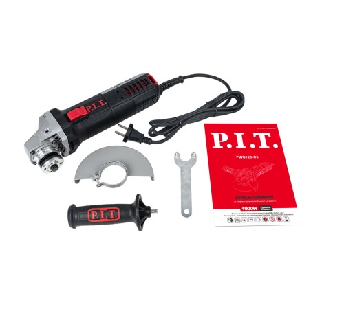 Шлифмашина угловая сетевая P.I.T. PWS125-C5