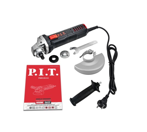 Шлифмашина угловая сетевая P.I.T. PWS125-C4