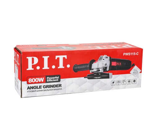 Шлифмашина угловая сетевая P.I.T. PWS115-C