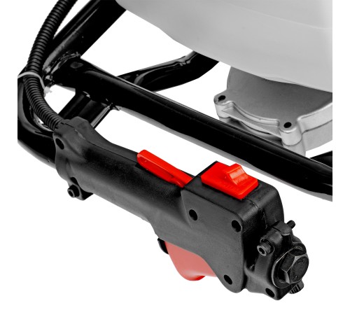 Мотобур DX-52, объём двигателя 52 см3, соединение 20 мм, без шнека Denzel