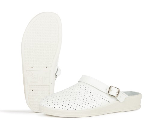 Сабо женские иск.кожа ПВХ, белый Сабо женские иск.кожа ПВХ, белый