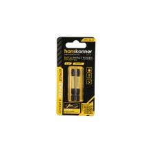 Биты PH2x50мм, impactpower, торсионные, 2шт, Hanskonner Биты PH2x50мм, impactpower, торсионные, 2шт, Hanskonner