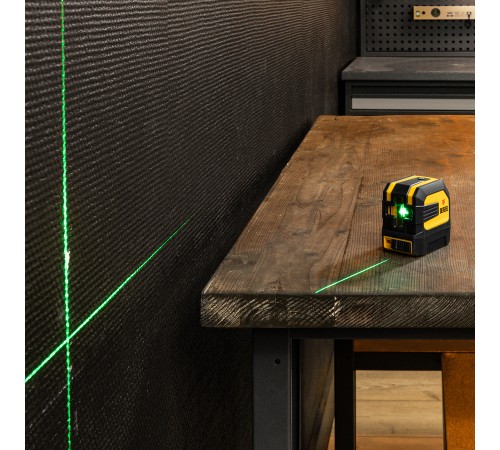 Лазерный уровень LX 03 Green, 30 м, 520 нм, резьба 1/4