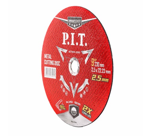 Диск отрезной по металлу P.I.T. ACTW01-2303