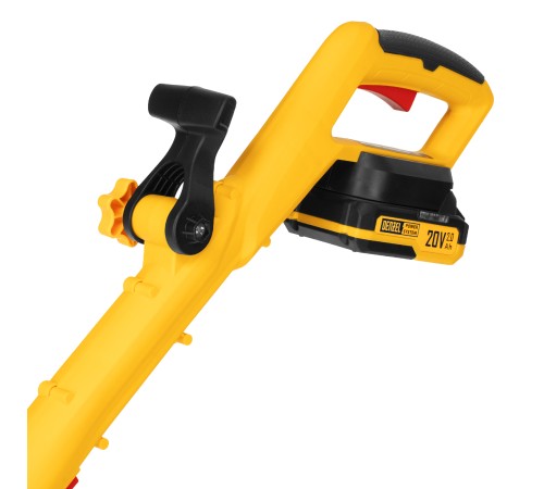 Триммер аккумуляторный GT-230, 230 мм, Li-Ion, 20 В Denzel