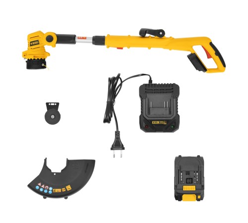 Триммер аккумуляторный GT-230, 230 мм, Li-Ion, 20 В Denzel