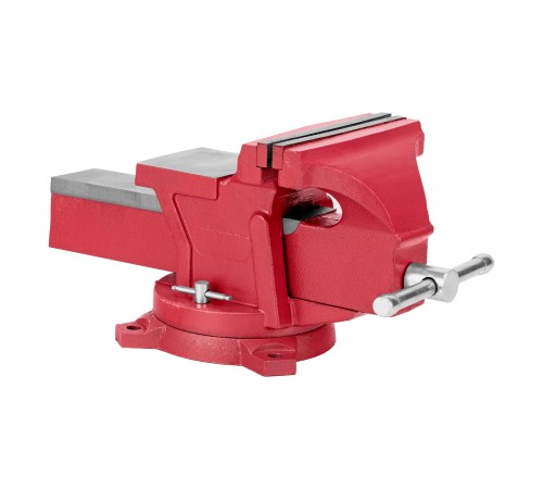 Тиски слесарные, 200 мм, поворотные, с наковальней// Matrix