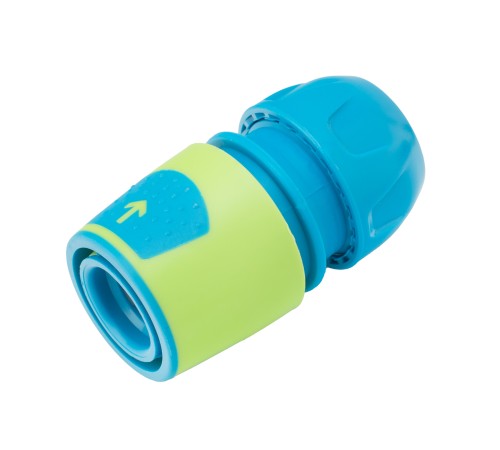 Соединитель быстросъемный для шланга 1/2-3/4, АВС-пластик Palisad Luxe