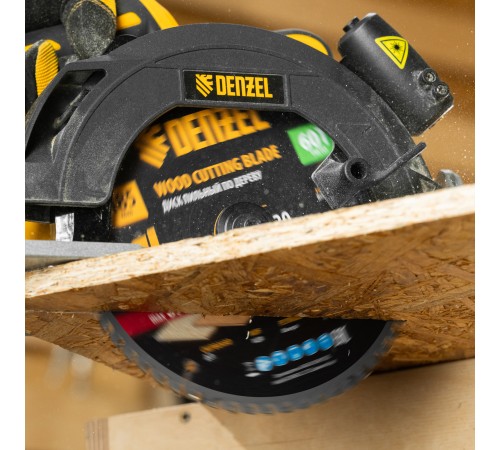 Пильный диск по дереву ф185 х 20 мм, 60 зубьев Denzel