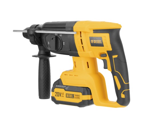 Перфоратор аккумуляторный бесщет. RHH-BL-20-28, 3 Дж, Li-Ion, 20 В// Denzel