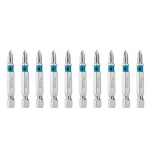 Бита PH1х50мм, сталь S2, шестигр., 10 шт. Gross