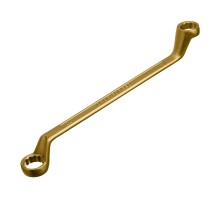 Ключ накидной, 19 х 22 мм, желтый цинк Сибртех