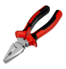 Плоскогубцы Nickel, 160 мм, никелированные, двухкомпонентные рукоятки Matrix