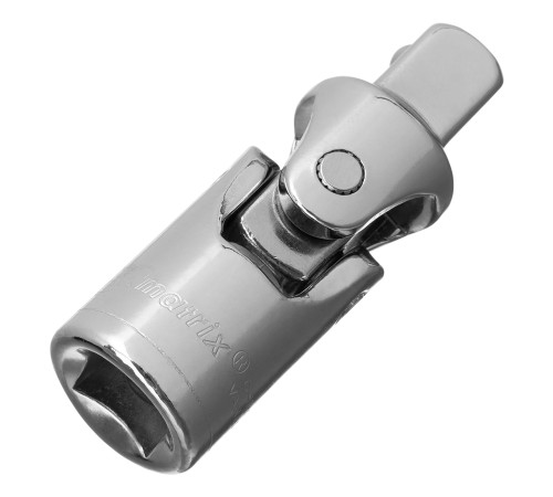 Шарнир карданный с квадратом 3/8, CrV, полированный хром Matrix