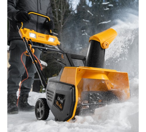 Электрическая снегоуборочная машина ESB-460, 2 кВт// Denzel