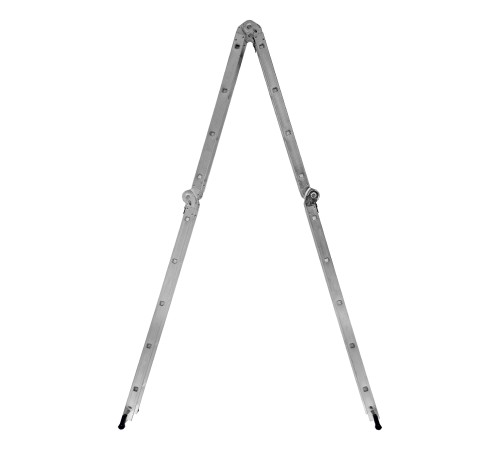 Лестница шарнирная алюминиевая, 2 х 4 + 2 х 5, Сибртех