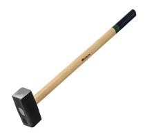 Кувалда, 6000 г, кованая головка, деревянная рукоятка Сибртех
