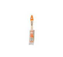 Кисть плоская "Практик" 1" (25мм), натуральная щетина, деревянная ручка, Sturm! PROMO