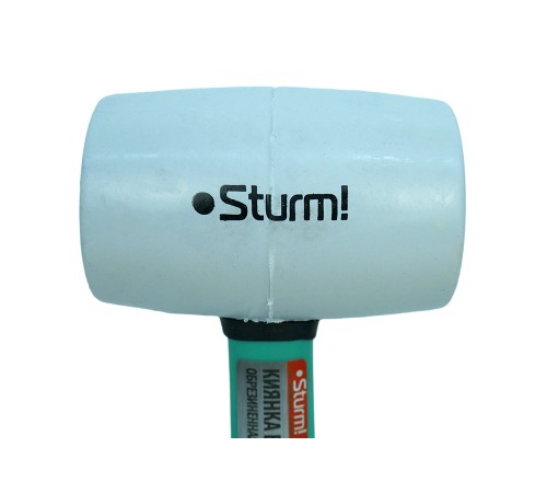 Киянка 450 г белая, фибергласовая рукоятка Sturm! Киянка 450 г белая, фибергласовая рукоятка Sturm!