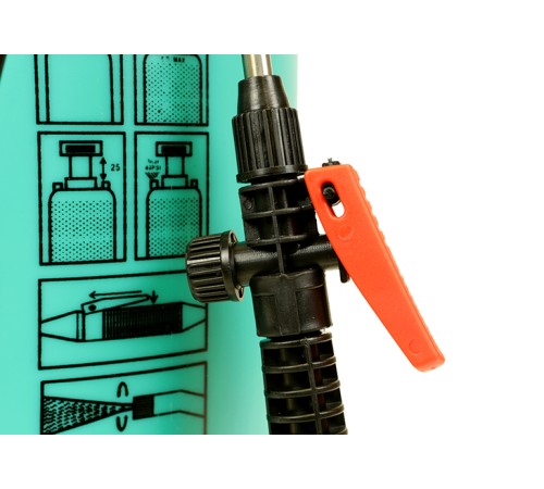 Опрыскиватель 10л с ручным насосом и шлангом Sturm!