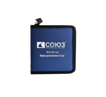 1017-05-12СНабор пробойников 12 шт, 3,0-19,0  мм, СОЮЗ