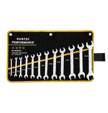 RUNTEC RT-WOBX12 Набор ключей рожковых RUNTEC CrV 6x7-30x32 мм в сумке, 12 предметов