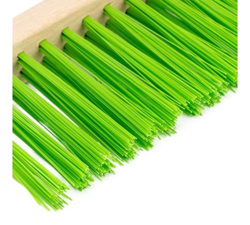 Щетка-сметка двухрядная, 280 мм, деревянная ручка Сибртех