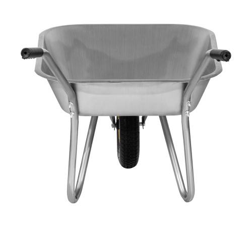 Тачка садовая, грузоподъемность 90 кг, оцинк. рама, объем 65 л// Сибртех