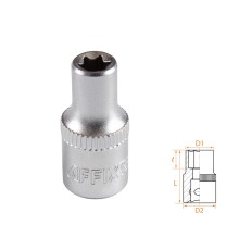 Головка торцевая TORX Е-стандарт 1/4", E6 AFFIX AF00023006
