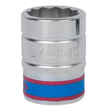 Головка торцевая стандартная двенадцатигранная 3/4", 27 мм KING TONY 633027M