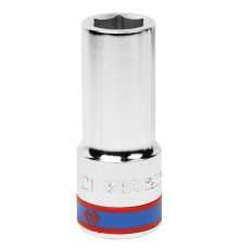 Головка торцевая глубокая шестигранная 3/4", 21 мм KING TONY 623521M Головка торцевая глубокая шестигранная 3/4", 21 мм KING TONY 623521M