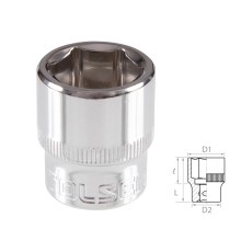 Головка торцевая стандартная шестигранная 3/8", 16 мм TOLSEN TT16316