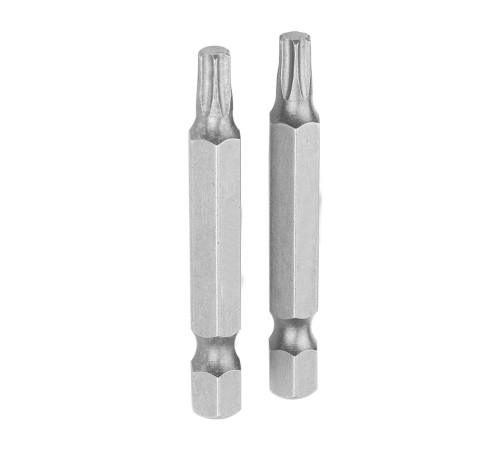 Набор вставок (бит) торцевых 1/4", Torx, T40, 50 мм, 2 предмета TOLSEN TT20327 Набор вставок (бит) торцевых 1/4", Torx, T40, 50 мм, 2 предмета TOLSEN TT20327