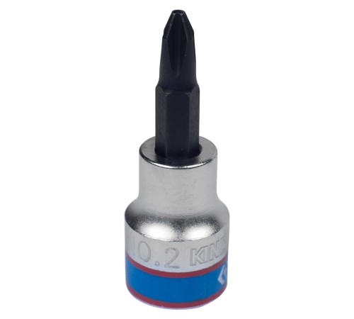 Насадка (бита) торцевая 3/8", Phillips, PH2, L = 50 мм KING TONY 302102 Насадка (бита) торцевая 3/8", Phillips, PH2, L = 50 мм KING TONY 302102