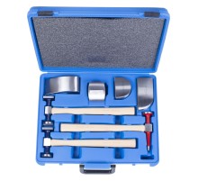 Набор рихтовочных молотков и поддержек, 7 предметов KING TONY 9CF-107