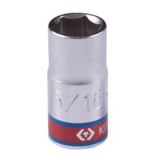 Головка торцевая стандартная шестигранная 1/4", 5/16", дюймовая KING TONY 233510S Головка торцевая стандартная шестигранная 1/4", 5/16", дюймовая KING TONY 233510S