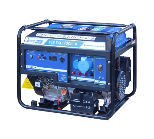 Бензогенератор 7,5 кВт TSS SGG 7500ЕA в кожухе МК-1 Бензогенератор 7,5 кВт TSS SGG 7500ЕA в кожухе МК-1