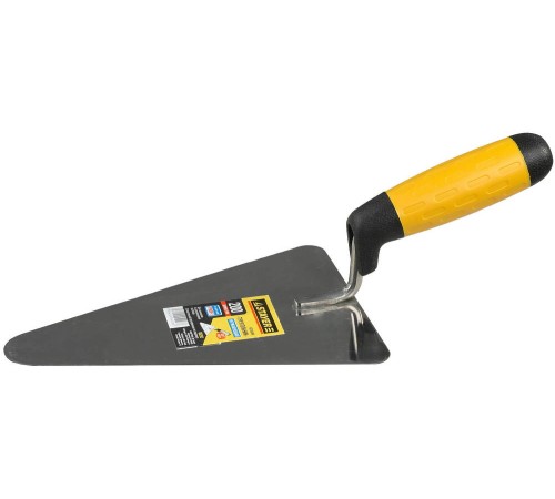 STAYER 145 мм, нержавеющее полотно, 2-х компонентная рукоятка, кельма треугольник 08292