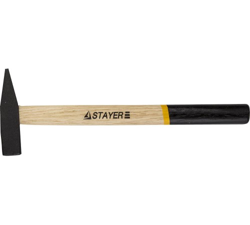 STAYER 200 г, сталь, молоток слесарный с деревянной рукояткой 2002-02 STAYER 200 г, сталь, молоток слесарный с деревянной рукояткой 2002-02
