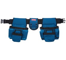 ЗУБР пояс монтажника с 18 карманами и держателем для молотка (38640)