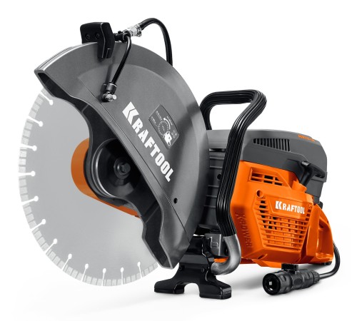 KRAFTOOL 4800 Вт, 400 мм, без диска, бензорез по бетону (бетонорез) (K970-16)