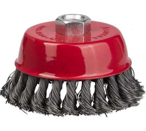 STAYER Ø 100 мм, щетка чашечная для УШМ 35128-100_z01 STAYER Ø 100 мм, щетка чашечная для УШМ 35128-100_z01