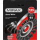 MIRAX Ø 125 мм, щетка-крацовка дисковая для УШМ 35140-125